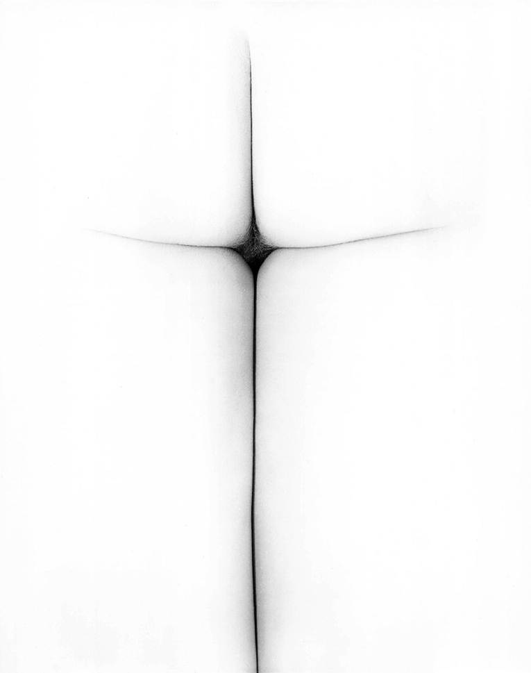 Erwin Blumenfeld (American-German, 1897-1969) 'In hoc signo vinces [in this sign you will conquer]' 1967