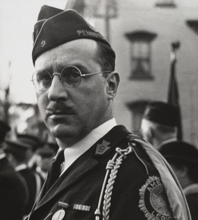 Walker Evans (American, 1903-1975) 'American Legionnaire' 1936
