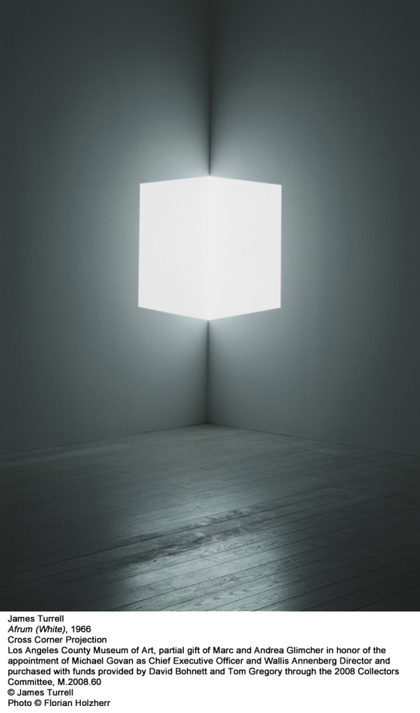 James Turrell (American, b. 1943) 'Afrum (White)' 1966