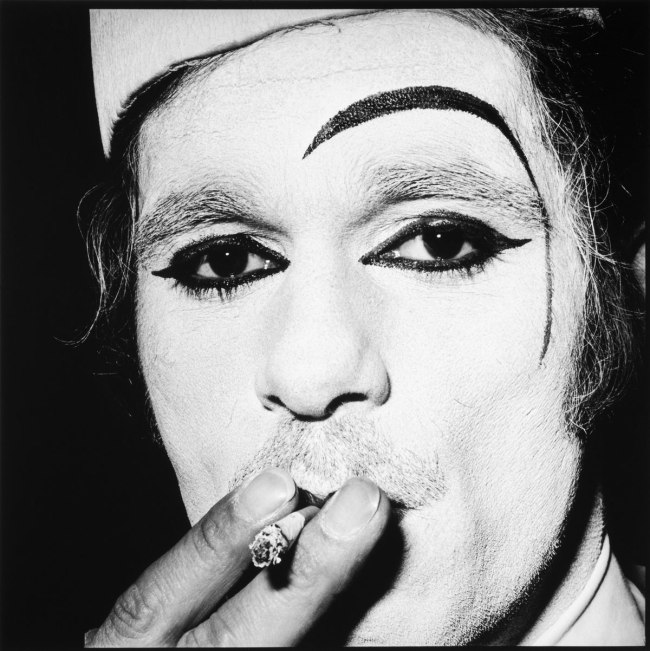 Hans Gedda (Swedish, b. 1942) 'Addi, the White-Face Clown' c. 1967