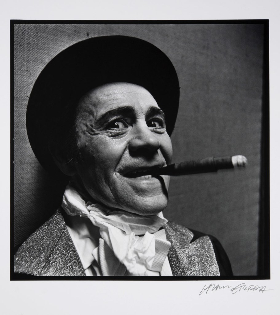 Hans Gedda (Swedish, b. 1942) 'Fantini, clown' Nd