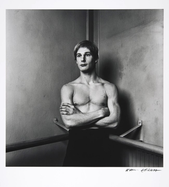 Hans Gedda (Swedish, b. 1942) 'Niklas Ek, dancer, actor' Reprint 2012 Hans Gedda (Swedish, b. 1942) 'Niklas Ek, dancer, actor' Reprint 2012