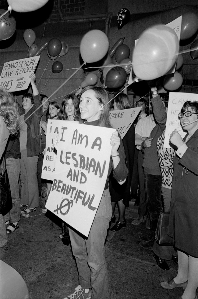 John Storey (Australian, 1950-2019) 'I am a Lesbian and Beautiful' 1971, printed 2014