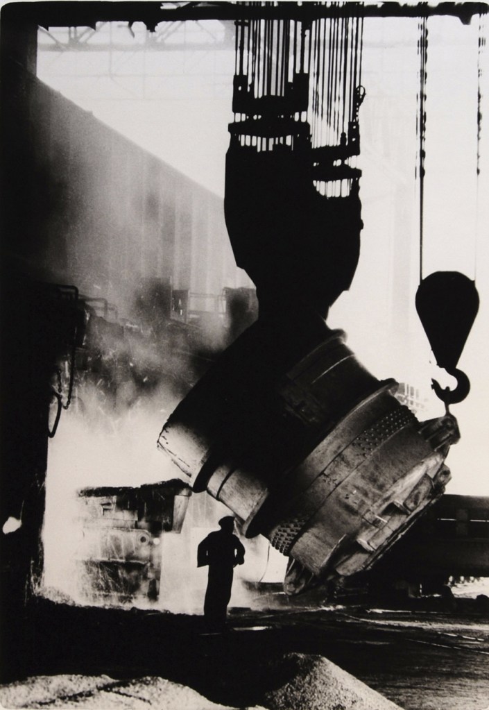 Mark Strizic (born Germany 1928; arrived Australia 1950; died 2012) 'BHP steel mill, Port Kembla, 1959'