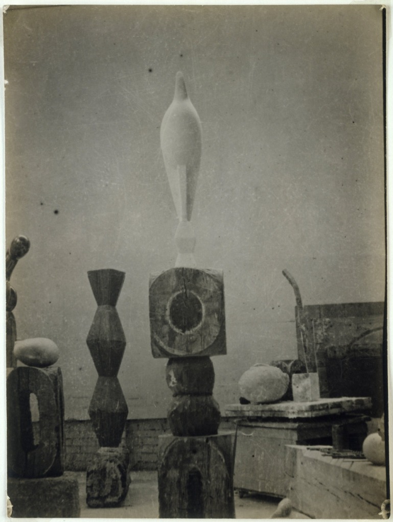 Constantin Brancusi. 'View of the Studio with Maïastra' 1917
