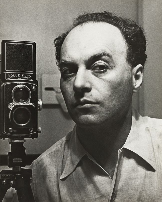 Hermann Landshoff (American-German, 1905-1986) 'Self-portrait, New York' c. 1942