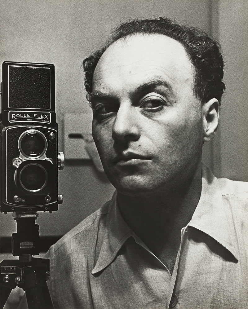 Hermann Landshoff (American-German, 1905-1986) 'Self-portrait, New York' c. 1942