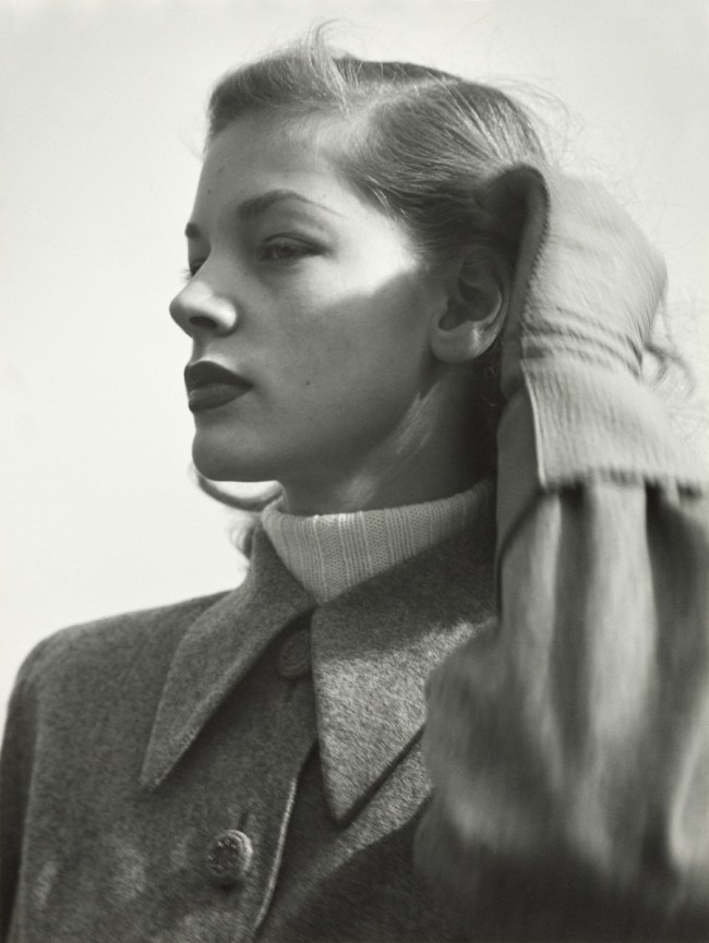 Hermann Landshoff (American-German, 1905-1986) 'Actress Lauren Bacall, New York, 1945' 1945
