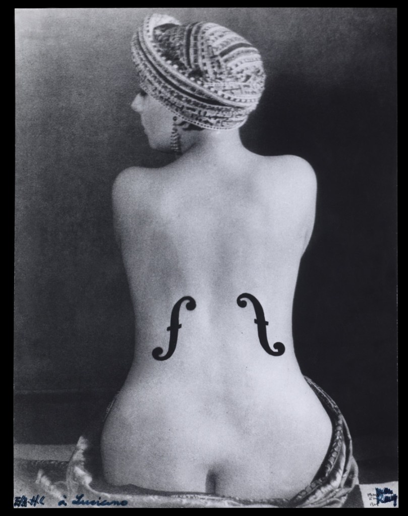 Man Ray (American, 1890-1976) 'Le Violon d'Ingres' (Ingres's Violin or The Hobby) 1924