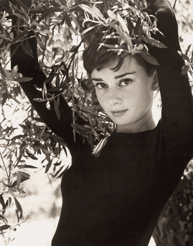 Philippe Halsman (American, 1906-1979) 'Audrey Hepburn' 1955