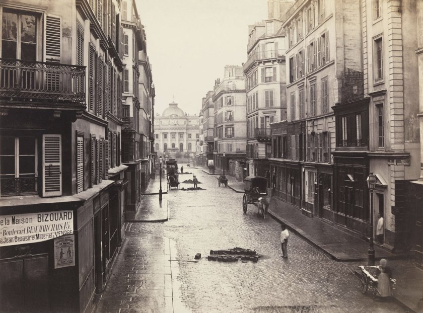Charles Marville (French, 1813-1879) 'Rue de Constantine (Fourth Arrondissement)' 1866