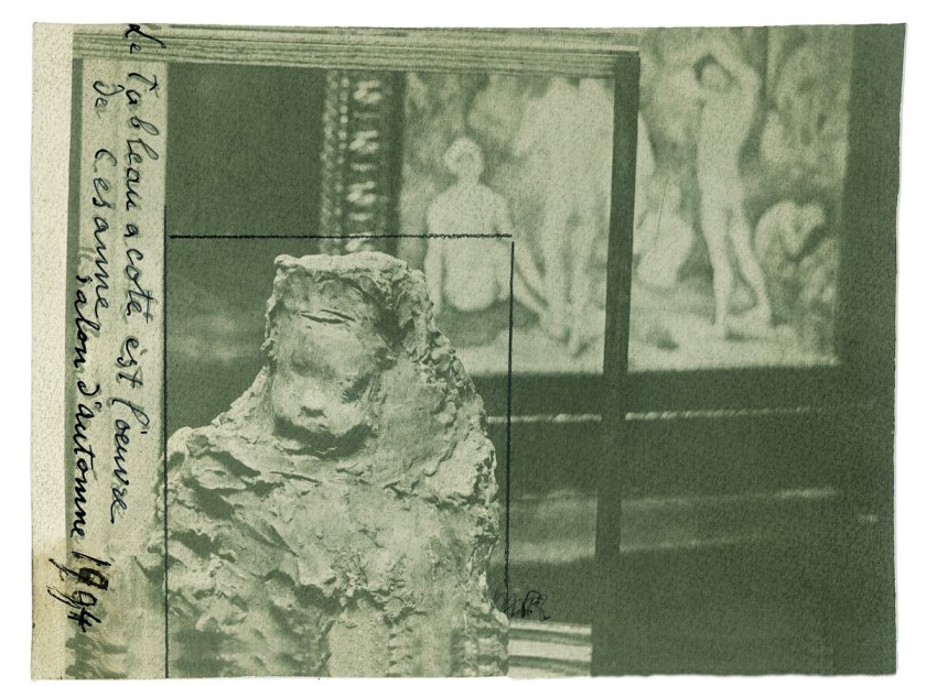 Medardo Rosso (Italian, 1858-1928) ''Enfant à la Bouchée de pain' in the Cézanne room at the Salon d'Automne' 1904
