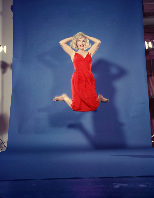 Philippe Halsman (American, 1906-1979) 'Marilyn Monroe jump' 1959