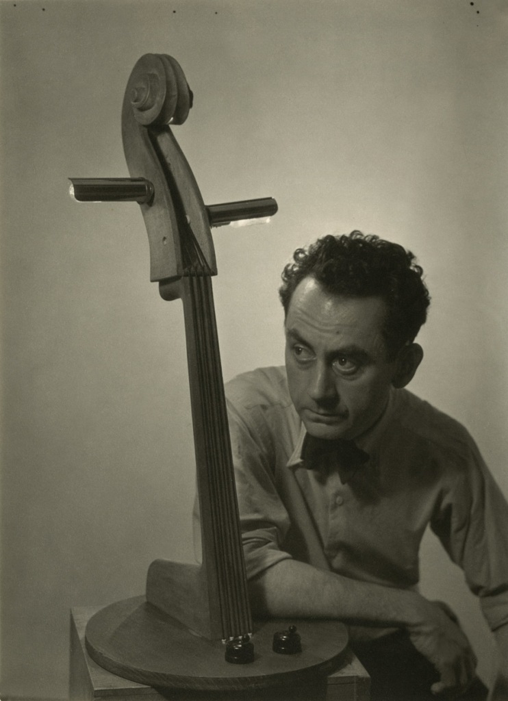 Man Ray. 'Self-portrait with the lamp' 1934