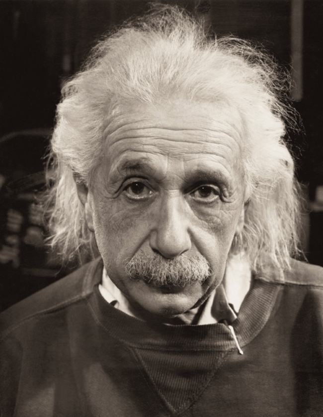 Philippe Halsman (American, 1906-1979) 'Albert Einstein' 1947