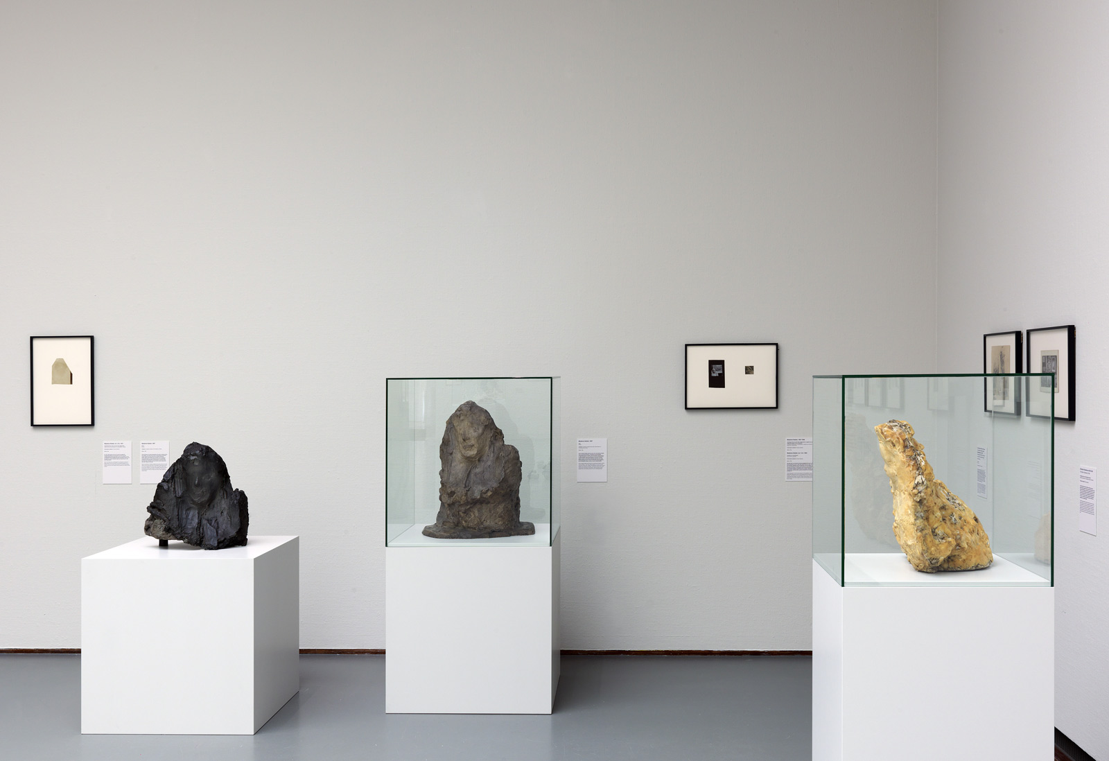 Installation photograph of the exhibition 'Brancusi, Rosso, Man Ray – Framing Sculpture' at Museum Boijmans Van Beuningen, 2014 Installation photograph of the exhibition 'Brancusi, Rosso, Man Ray – Framing Sculpture' at Museum Boijmans Van Beuningen, 2014