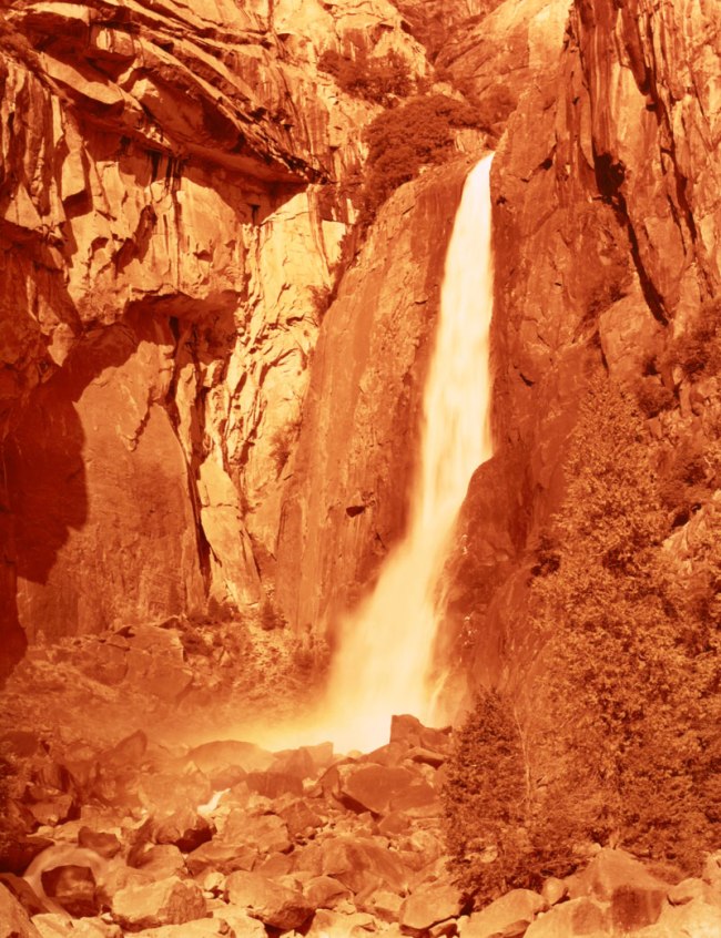 David Benjamin Sherry (American, b. 1981) 'Lower Yosemite Falls, Yosemite, California' 2013
