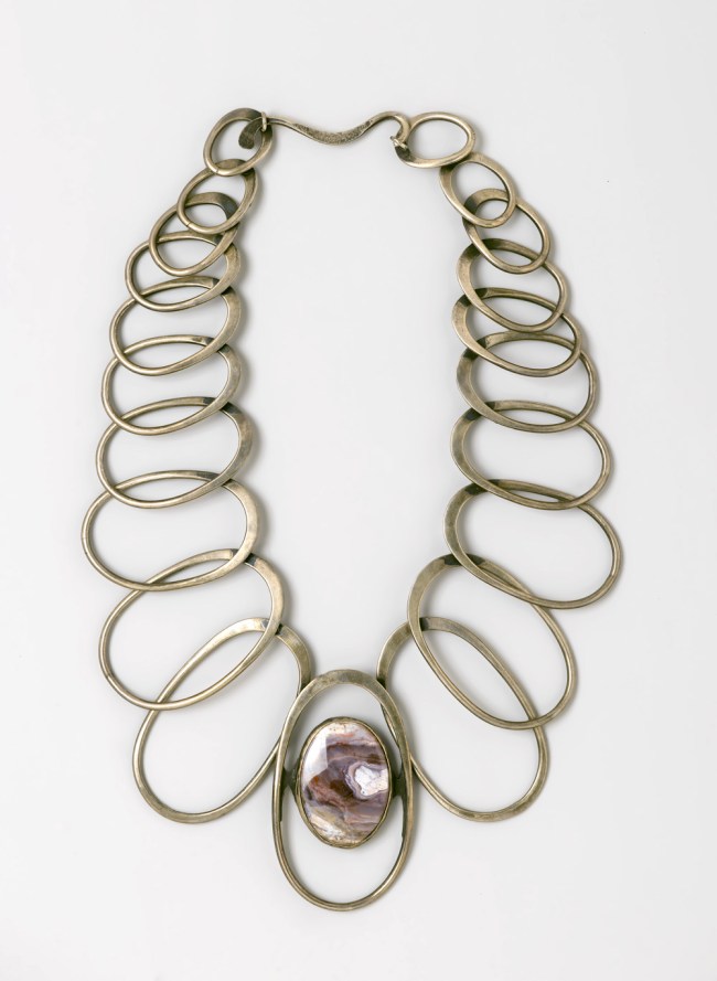 Art Smith (American, 1917-1982) 'Linked Oval Necklace' designed by 1974