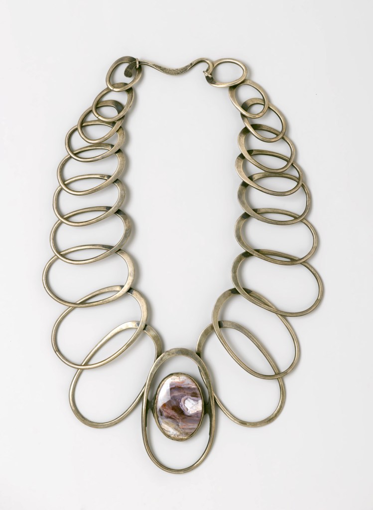 Art Smith (American, 1917-1982) 'Linked Oval Necklace' designed by 1974