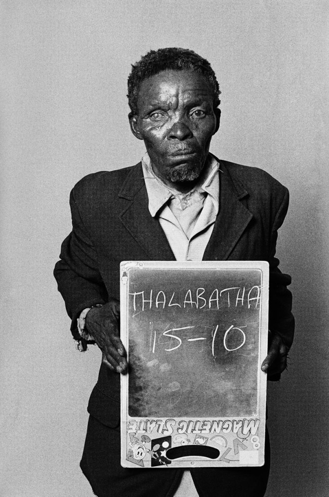 Paul Alberts (South African, 1946-2010) 'The portraits of the applicants' 1994