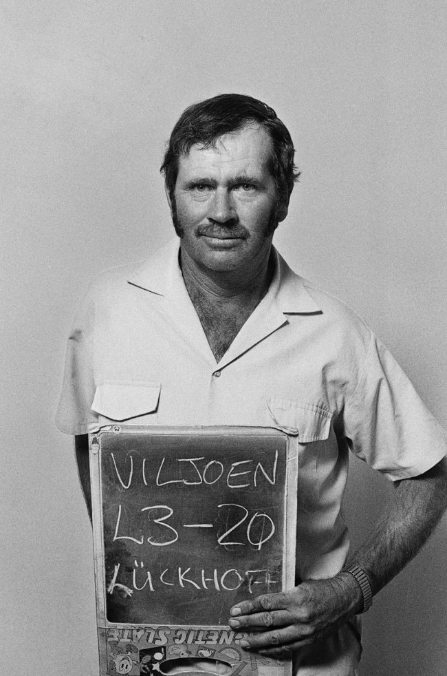 Paul Alberts (South African, 1946-2010) 'The portraits of the applicants' 1994