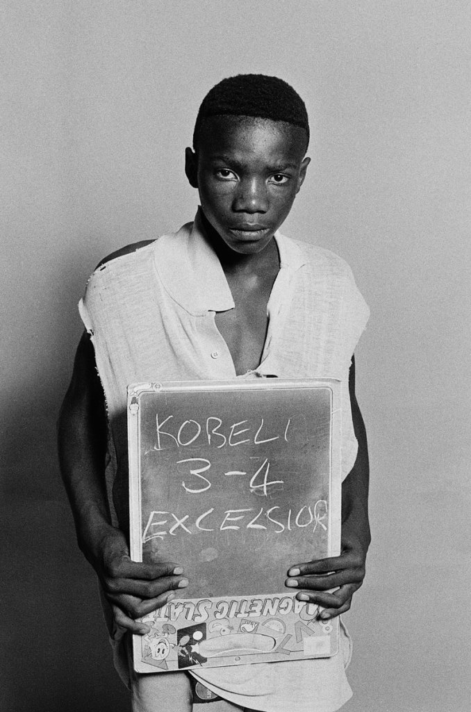 Paul Alberts (South African, 1946-2010) 'The portraits of the applicants' 1994