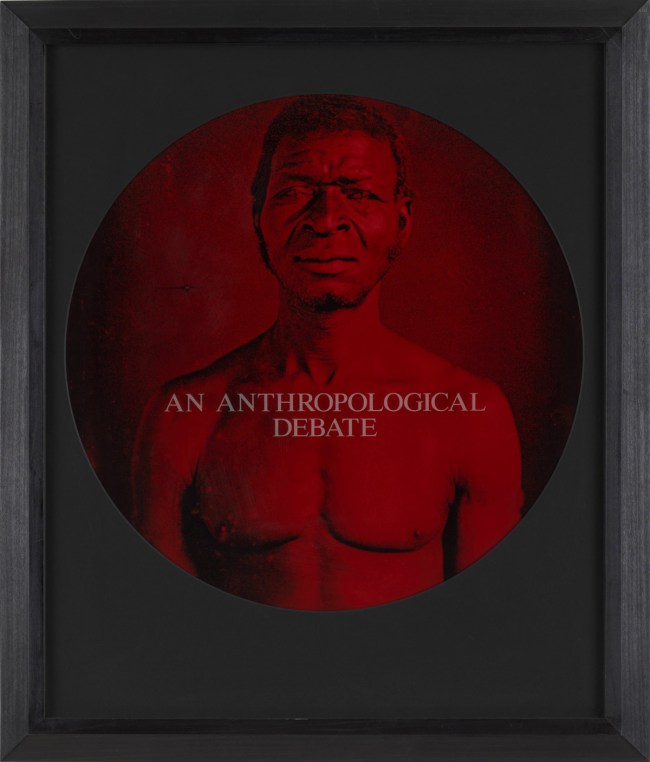 Carrie Mae Weems (American, b. 1953) 'An Anthropological Debate' (from 'From Here I Saw What Happened and I Cried') 1995-1996