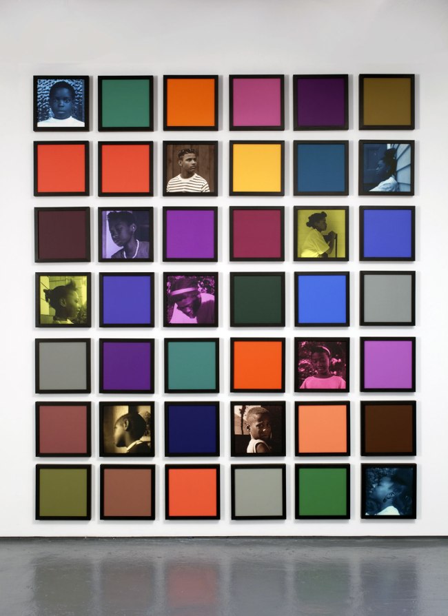 Carrie Mae Weems (American, b. 1953) 'Untitled (Colored People Grid)' 2009-2010