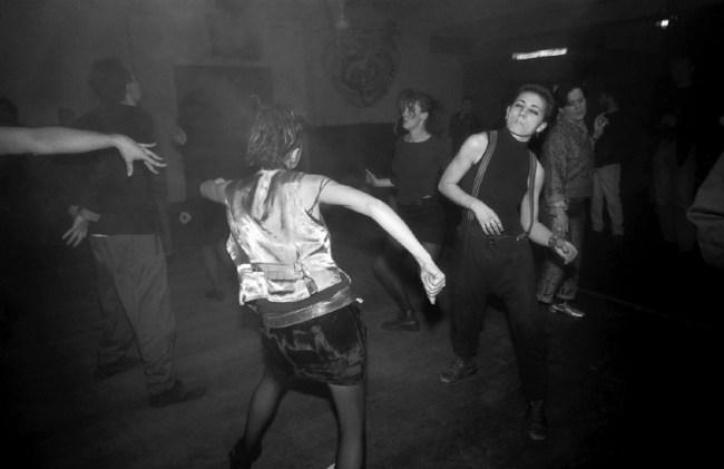 Rennie Ellis (Australian, 1940-2003) 'Dancing People, Razor Club' 1991