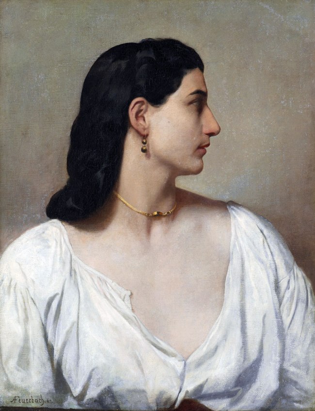 Anselm Feuerbach (German, 1829-1880) 'Nanna' 1864
