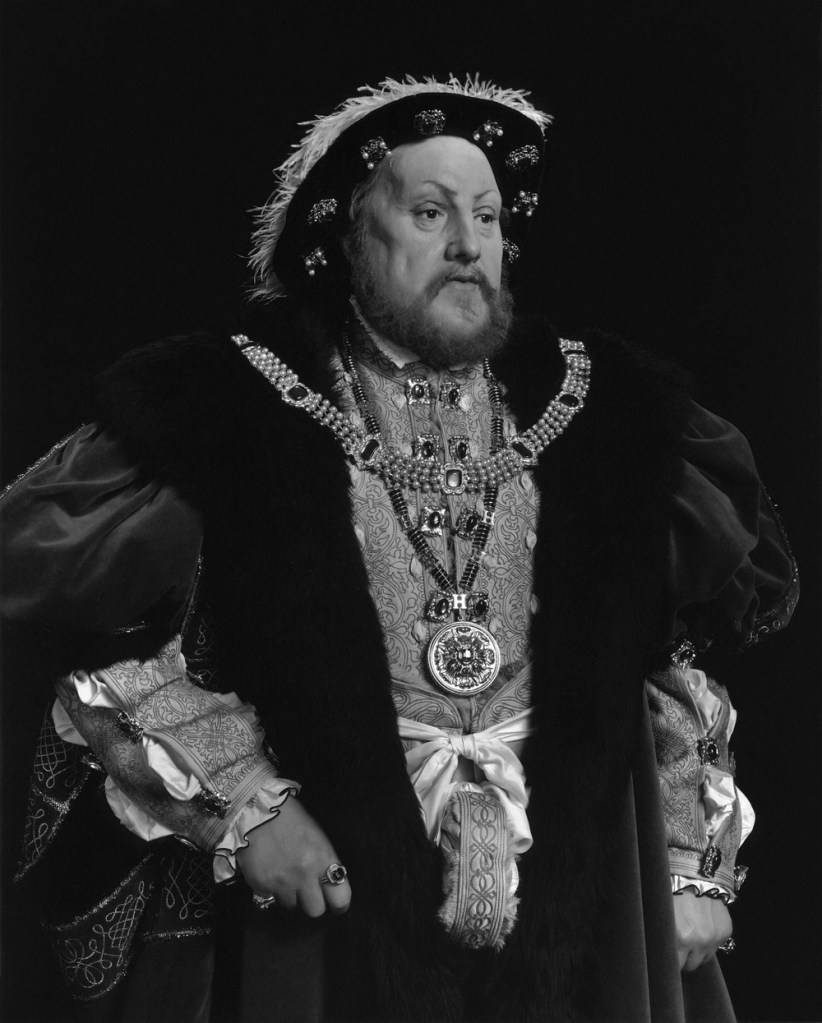 Hiroshi Sugimoto (Japanese, b. 1948) 'Henry VIII' 1999 from the exhibition 'Hiroshi Sugimoto: Past Tense' at the J. Paul Getty Museum, Getty Center, Los Angeles, February - June, 2014
