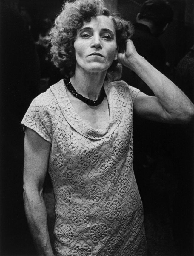 Anders Petersen (Swedish, b. 1944) 'Marlene' from the series 'Café Lehmitz' 1967-1970/1986