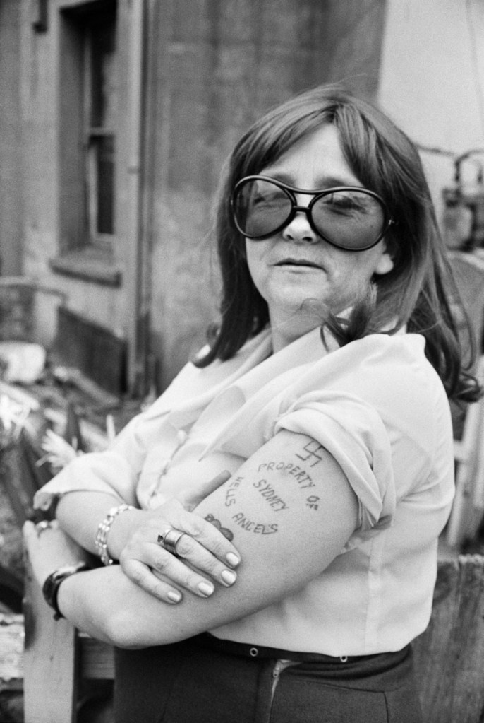 Rennie Ellis (Australian, 1940-2003) 'Property of Hells Angels, Kings Cross' 1970-1971