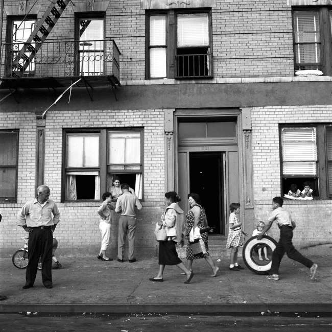 Vivian Maier (American, 1926-2009) 'St East nº108, New York , NY, September 28, 1959' 1959