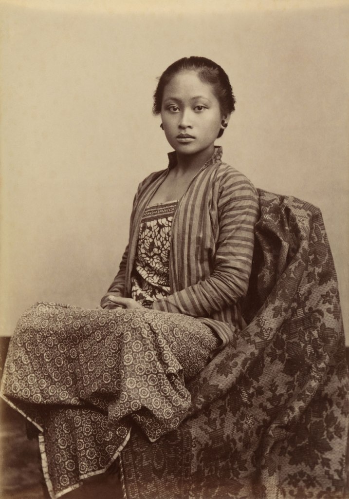 Kassian Céphas (Javanese, 1845-1912) 'Young Javanese woman' c. 1885