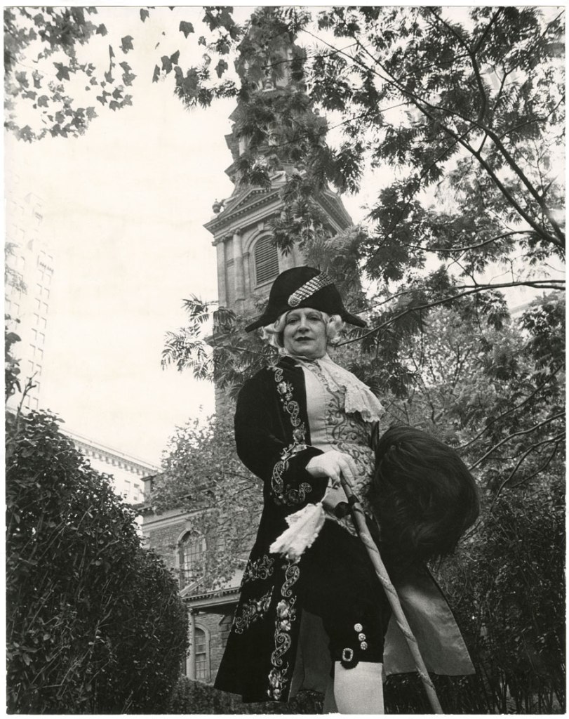 Bill Cunningham (American, 1929-2016) 'St. Paul’s Chapel and Churchyard (built c. 1766-1796)' c. 1968-1976