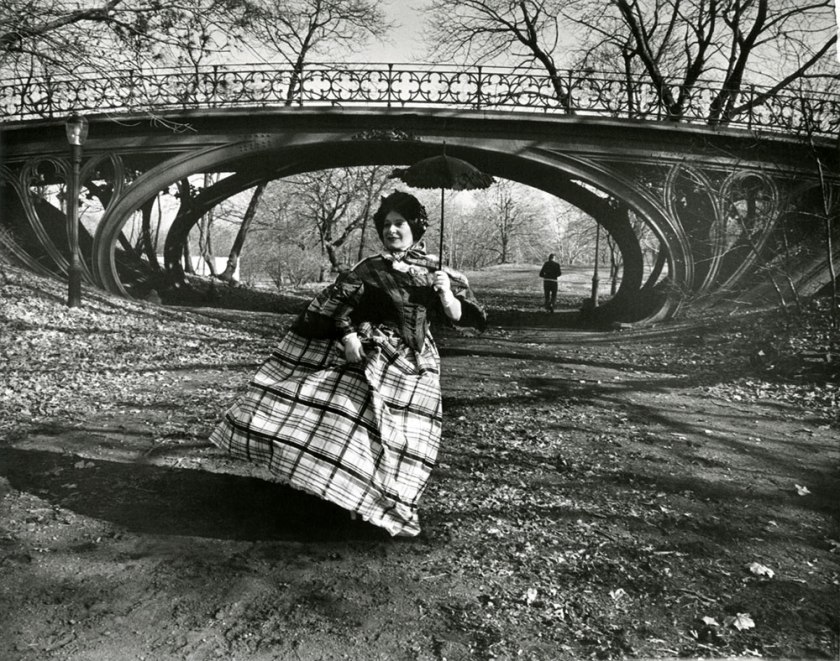 Bill Cunningham. 'Gothic bridge in Central Park (designed 1860)' c. 1968-1976