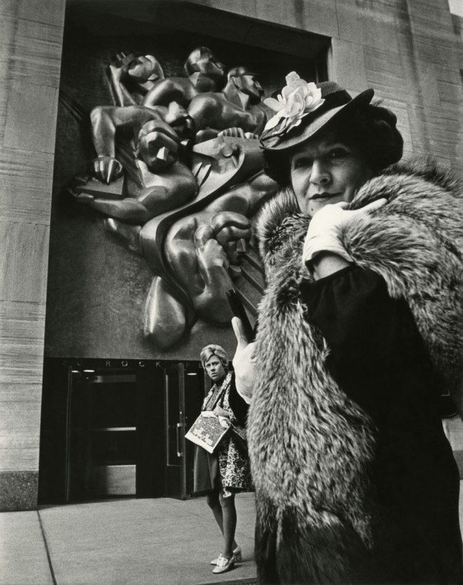 Bill Cunningham (American, 1929-2016) 'Associated Press Building at Rockefeller Center (built c. 1939)' c. 1968-1976