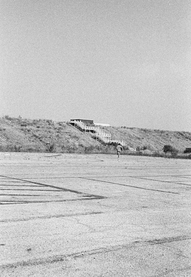 John Divola (American, b. 1949) 'As Far As I Could Get, 10 Seconds' 1996-1997