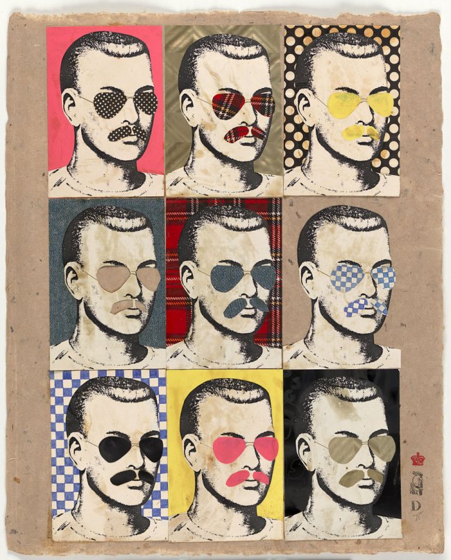 David McDiarmid (Australian 1952-1995, worked in United States 1979-1987) 'Strangers in the night' 1978 (installation view)