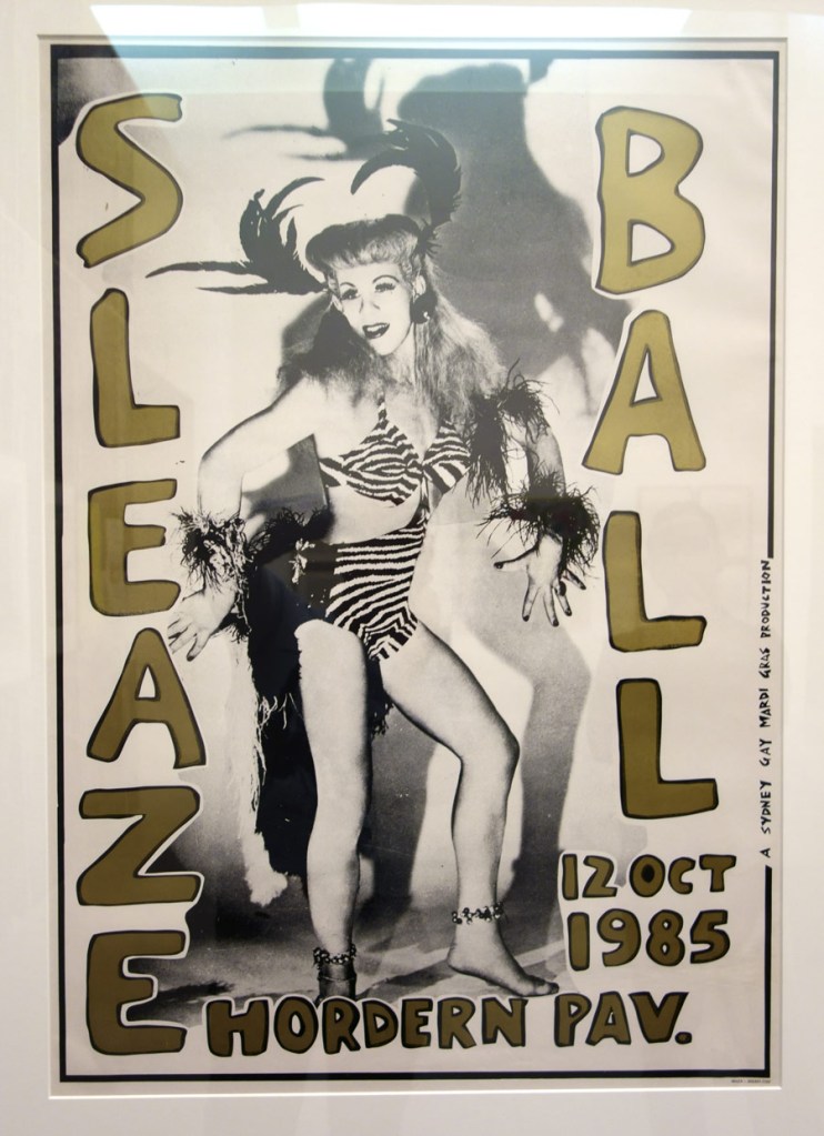 David McDiarmid (Australian 1952-1995, worked in United States 1979-1987) 'Sleaze Ball, Horden Pavilion, 12 October 1985' 1985 (installation view)