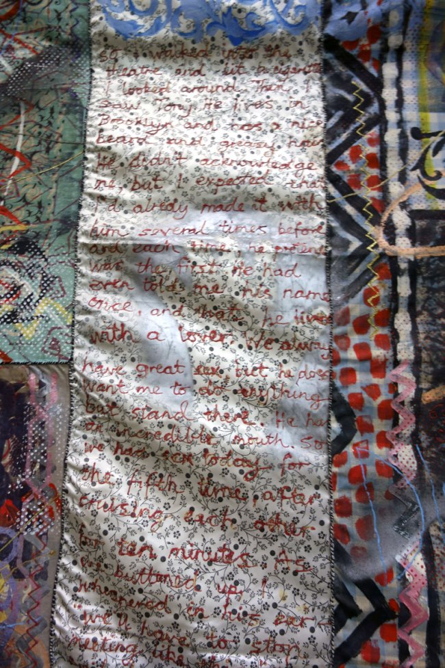 David McDiarmid (Australian 1952-1995, worked in United States 1979-1987) 'So I walked into the theatre' 1984-1985 (installation view detail)