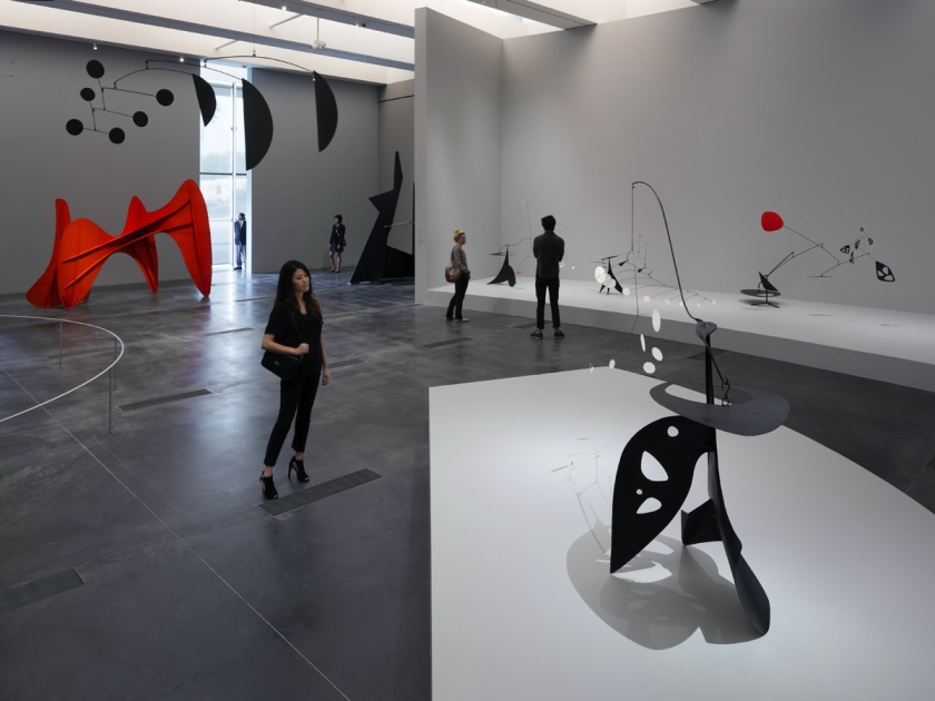 Installation views of 'Calder and Abstraction: From Avant-Garde to Iconic' at the Los Angeles County Museum of Art (LACMA)