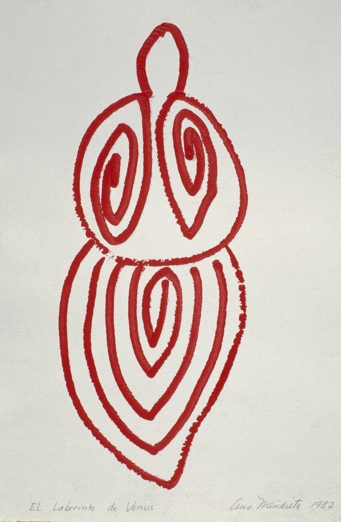 Ana Mendieta (Cuban-American, 1948-1985) 'El Laberinto de Venus' (Labyrinth of Venus) 1985 Ana Mendieta (Cuban-American, 1948-1985) 'El Laberinto de Venus' (Labyrinth of Venus) 1985