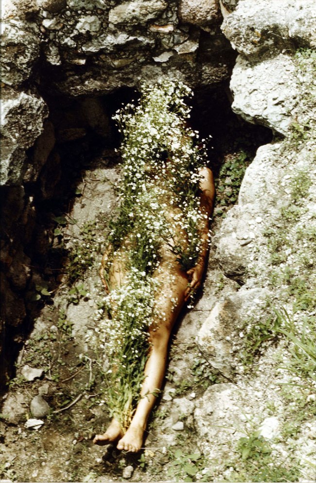 Ana Mendieta (Cuban-American, 1948-1985) 'Imagen de Yagul' 1973