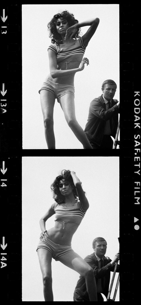 David Montgomery (American, b. 1937) 'Donyale Luna on the set of "Blow-Up"' 1966