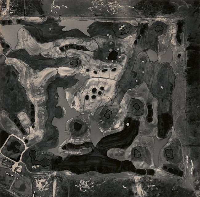 Emmet Gowin (American, b. 1941) 'Golf Course under Construction (Arizona)' 1993