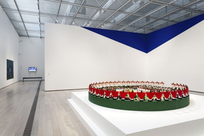 Nelson Leirner (Brazil, 1932-2020) 'Maracana' 2003 (installation view)