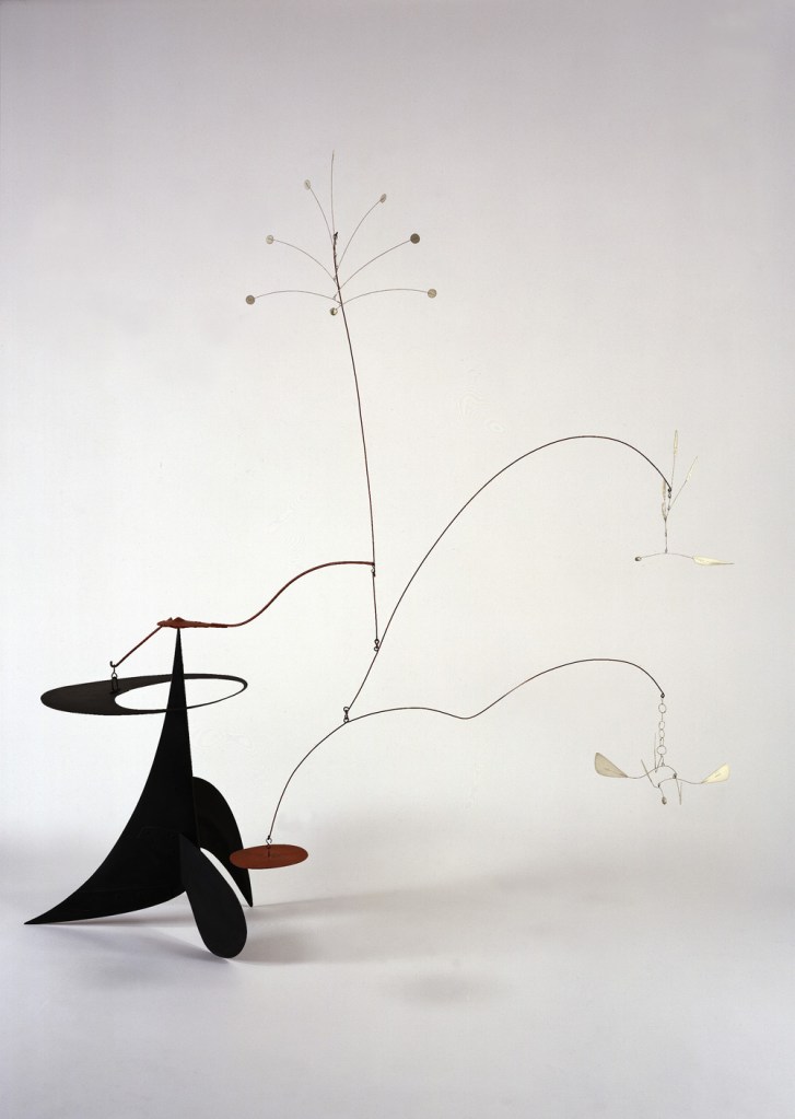 Alexander Calder (American, 1898-1976) 'Bougainvillier' 1947 from the exhibition 'Alexander Calder: A Balancing Act' at the Seattle Art Museum (SAM), October 2009 - April 2010