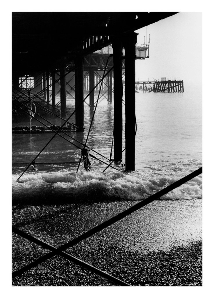Marcus Bunyan (Australian, b. 1958) 'Brighton Pier (vertical)' 1984